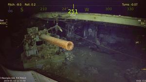 According to the US Navy’s policy of leaving its shipwrecks untouched -- considering them as the sailors’ hallowed graves -- the Wasp’s hull will remain in the murky depths.(Twitter/US PACIFIC FLEET) According to the US Navy’s policy of leaving its shipwrecks untouched -- considering them as the sailors’ hallowed graves -- the Wasp’s hull will remain in the murky depths.(Twitter/US PACIFIC FLEET)