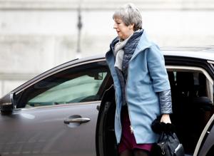 Britain's Prime Minister Theresa May is seen outside Downing Street in London on March 22.(REUTERS) Britain's Prime Minister Theresa May is seen outside Downing Street in London on March 22.(REUTERS)