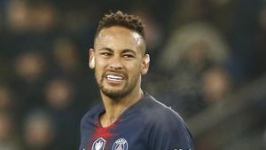 File image of PSG footballer Neymar.(AP) File image of PSG footballer Neymar.(AP)