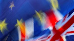 British and EU flags flutter outside the Houses of Parliament during a pro-Brexit and anti-Brexit demonstration, ahead of a vote on Prime Minister Theresa May's Brexit deal, in London, Britain.(REUTERS) British and EU flags flutter outside the Houses of Parliament during a pro-Brexit and anti-Brexit demonstration, ahead of a vote on Prime Minister Theresa May's Brexit deal, in London, Britain.(REUTERS)