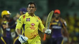 MS Dhoni of the Chennai Super Kings.(BCCI Photo) MS Dhoni of the Chennai Super Kings.(BCCI Photo)