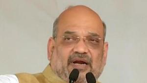 Amit Shah asked the Congress if the Pakistan government and military has a connection with terror attacks in India.(ANI) Amit Shah asked the Congress if the Pakistan government and military has a connection with terror attacks in India.(ANI)