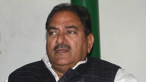 The Indian National Lok Dal (INLD) leader Abhay Chautala on Saturday sent his resignation to Haryana assembly speaker and sought disqualification of five MLAs for anti-party activities. Photo by Manoj Dhaka/HindustanTimes The Indian National Lok Dal (INLD) leader Abhay Chautala on Saturday sent his resignation to Haryana assembly speaker and sought disqualification of five MLAs for anti-party activities. Photo by Manoj Dhaka/HindustanTimes