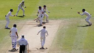 In the forthcoming Test series between England and Australia, players will take to the field in white shirts which will have their names and squad numbers on them(AFP) In the forthcoming Test series between England and Australia, players will take to the field in white shirts which will have their names and squad numbers on them(AFP)