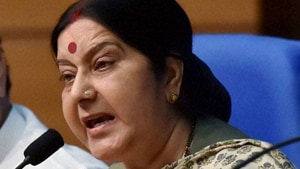 In an unsolicited response, Chaudhary Fawad Hussain had responded to Swaraj saying, that it was an internal issue of Pakistan.(PTI File) In an unsolicited response, Chaudhary Fawad Hussain had responded to Swaraj saying, that it was an internal issue of Pakistan.(PTI File)