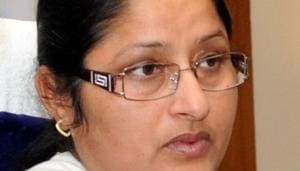 Former state Social Welfare MInister and RJD leader Annapurna Devi in Ranchi Former state Social Welfare MInister and RJD leader Annapurna Devi in Ranchi
