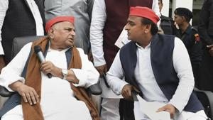 Azamgarh, from where Akhilesh will now be contesting the election, is seen as an easy constituency for the Samajwadi Party.(PTI) Azamgarh, from where Akhilesh will now be contesting the election, is seen as an easy constituency for the Samajwadi Party.(PTI)