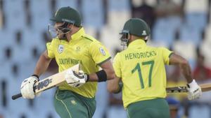 South Africa vs Sri Lanka, 3rd T20I in Johannesburg: Live cricket score and updates(AP) South Africa vs Sri Lanka, 3rd T20I in Johannesburg: Live cricket score and updates(AP)