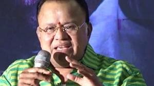 Actor Radha Ravi was speaking at the trailer launch of Nayanthara’s Kolayuthir Kaalam when he made the remarks.(YouTube) Actor Radha Ravi was speaking at the trailer launch of Nayanthara’s Kolayuthir Kaalam when he made the remarks.(YouTube)