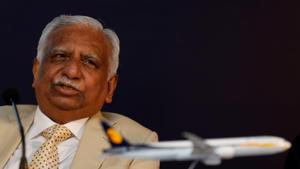 Naresh Goyal, chairman of Jet Airways speaks during a news conference in Mumbai.(REUTERS) Naresh Goyal, chairman of Jet Airways speaks during a news conference in Mumbai.(REUTERS)
