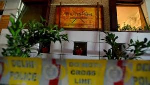 A day after two members of the housekeeping staff of a west Delhi restaurant died while cleaning the joint’s kitchen waste treatment plant, the police on Sunday said that they have arrested two senior employees of the restaurant(Amal KS/HT File PHOTO) A day after two members of the housekeeping staff of a west Delhi restaurant died while cleaning the joint’s kitchen waste treatment plant, the police on Sunday said that they have arrested two senior employees of the restaurant(Amal KS/HT File PHOTO)