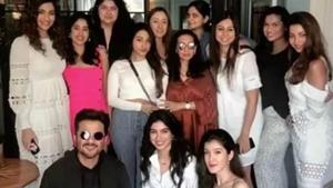Janhvi Kapoor, Sonam Kapoor and Khushi’s all-girls party for Sunita was gatecrashed by Anil Kapoor.