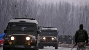 Forty Central Reserve Police Force (CRPF) men were killed in Pulwama on February 14 when a suicide bomber rammed an explosives-laden vehicle into a bus carrying the paramilitary troopers. JeM claimed responsibility for the attack.(REUTERS/Representative Image) Forty Central Reserve Police Force (CRPF) men were killed in Pulwama on February 14 when a suicide bomber rammed an explosives-laden vehicle into a bus carrying the paramilitary troopers. JeM claimed responsibility for the attack.(REUTERS/Representative Image)