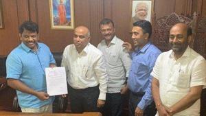 The move will also bring the BJP’s numbers in the Goa Assembly to 14, the same as that of the Congress. The move will also bring the BJP’s numbers in the Goa Assembly to 14, the same as that of the Congress.