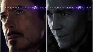 Tony Stark and Loki in the new Avengers: Endgame character posters Tony Stark and Loki in the new Avengers: Endgame character posters
