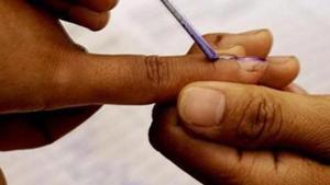 One polling booth will be provided two such vials while 10% of the stock will be kept in reserve, they said.(HT) One polling booth will be provided two such vials while 10% of the stock will be kept in reserve, they said.(HT)