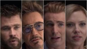 Avengers Endgame stars Robert Downey Jr, Chris Evans, Chris Hemsworth, Scarlett Johansson have a message for fans. Avengers Endgame stars Robert Downey Jr, Chris Evans, Chris Hemsworth, Scarlett Johansson have a message for fans.