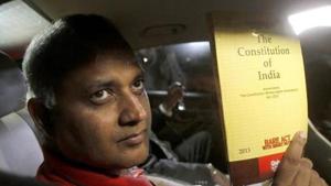A Delhi court has summoned AAP MLA Somnath Bharti as accused in a criminal defamation complaint filed by a woman journalist last year for referring to her in an objectionable manner during a live show on a news channel.(Photo by Virendra Singh Gosain/ Hindustan Times) A Delhi court has summoned AAP MLA Somnath Bharti as accused in a criminal defamation complaint filed by a woman journalist last year for referring to her in an objectionable manner during a live show on a news channel.(Photo by Virendra Singh Gosain/ Hindustan Times)