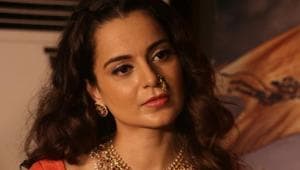 Kangana Ranaut at the success party of her film Manikarnika: The Queen Of Jhansi, in Mumbai, on March 3, 2019.(IANS) Kangana Ranaut at the success party of her film Manikarnika: The Queen Of Jhansi, in Mumbai, on March 3, 2019.(IANS)
