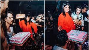 Priyanka Chopra and Nick Jonas were at American musician concert in Miami.(Steveaoki/Instagram) Priyanka Chopra and Nick Jonas were at American musician concert in Miami.(Steveaoki/Instagram)