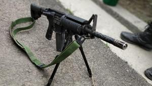 The seizure of the American rifle, the senior official said, again establishes a link between the terror group and elements within the Pakistan Army and its special forces. The seizure of the American rifle, the senior official said, again establishes a link between the terror group and elements within the Pakistan Army and its special forces.
