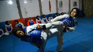 In a first, the South Delhi Municipal Corporation (SDMC) will install open gyms for children in its 101 schools by the end of April this year. (Representative Image)(AFP) In a first, the South Delhi Municipal Corporation (SDMC) will install open gyms for children in its 101 schools by the end of April this year. (Representative Image)(AFP)