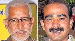 Pradeep Tamta (Left) of the Congress is pitted against Ajay Tamta of the BJP in the Almora Lok Sabha seat.(HT Photos) Pradeep Tamta (Left) of the Congress is pitted against Ajay Tamta of the BJP in the Almora Lok Sabha seat.(HT Photos)