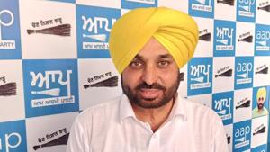 Aam Aadmi Party state chief Bhagwant Mann(HT File) Aam Aadmi Party state chief Bhagwant Mann(HT File)