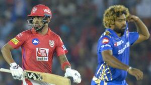 KL Rahul and Lasith Malinga (R)(AFP) KL Rahul and Lasith Malinga (R)(AFP)