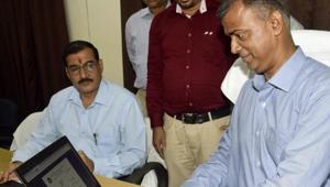 Chairman of Bihar School Examination Board, Anand Kishor(HT File) Chairman of Bihar School Examination Board, Anand Kishor(HT File)