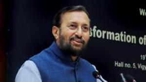 Union minister Prakash Javadekar hit out at Congress leader PC Chacko for describing the Gandhi family as the “first family of India”.(PTI) Union minister Prakash Javadekar hit out at Congress leader PC Chacko for describing the Gandhi family as the “first family of India”.(PTI)