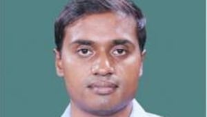 Sitting Lok Sabha MP PV Midhun Reddy will contest again from Rajampet constituency.(HT PHOTO) Sitting Lok Sabha MP PV Midhun Reddy will contest again from Rajampet constituency.(HT PHOTO)