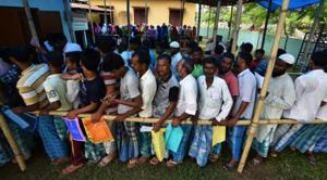 The Supreme Court on Monday pulled up the Assam government after its chief secretary failed to be present in court to answer queries on foreigners issue during a hearing on the National Register of Citizens (NRC) in the state.(REUTERS FILE PHOTO) The Supreme Court on Monday pulled up the Assam government after its chief secretary failed to be present in court to answer queries on foreigners issue during a hearing on the National Register of Citizens (NRC) in the state.(REUTERS FILE PHOTO)