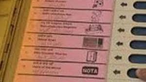 Lok Sabha elections 2019: Make space or we press NOTA, say Mumbaiites(HT File) Lok Sabha elections 2019: Make space or we press NOTA, say Mumbaiites(HT File)