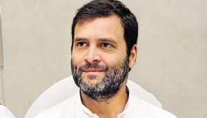 Congress president Rahul Gandhi has been outlining the party’s agenda at election rallies and many of these are expected to be part of the manifesto including the much-hyped minimum income scheme.(Sushil Kumar/ HT Photo) Congress president Rahul Gandhi has been outlining the party’s agenda at election rallies and many of these are expected to be part of the manifesto including the much-hyped minimum income scheme.(Sushil Kumar/ HT Photo)