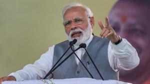 Prime Minister Narendra Modi will address two back-to-back rallies at Gaya and Jamui in Bihar on Tuesday.(PTI) Prime Minister Narendra Modi will address two back-to-back rallies at Gaya and Jamui in Bihar on Tuesday.(PTI)