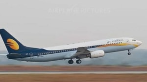 The airline has around 119 aircraft in its fleet. In the last few weeks, the airline has been grounding its aircraft in tranches due to non-payment of dues to lessors.(PTI File) The airline has around 119 aircraft in its fleet. In the last few weeks, the airline has been grounding its aircraft in tranches due to non-payment of dues to lessors.(PTI File)
