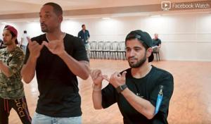 Will Smith says he had an hour to prepare for the dance. Will Smith says he had an hour to prepare for the dance.
