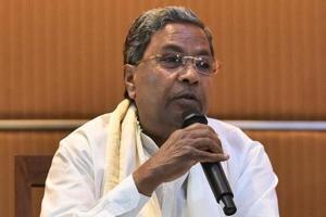 Congress leader Siddaramai joined a chorus of voices against the Centre’s draft national education policy, which recommending teaching of Hindi compulsory up to Class 8.(Arijit Sen/HT File Photo) Congress leader Siddaramai joined a chorus of voices against the Centre’s draft national education policy, which recommending teaching of Hindi compulsory up to Class 8.(Arijit Sen/HT File Photo)