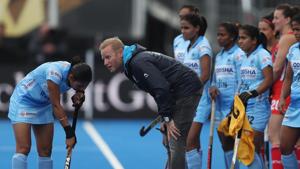 File image of Indian women’s hockey coach Sjoerd Marijne.(Getty Images) File image of Indian women’s hockey coach Sjoerd Marijne.(Getty Images)