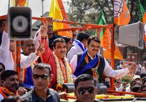 While Mumbai’s candidates have started filing their nominations for the Lok Sabha elections from Tuesday, the BJP-Shiv Sena’s pick for Mumbai North East has not been announced yet.(PTI) While Mumbai’s candidates have started filing their nominations for the Lok Sabha elections from Tuesday, the BJP-Shiv Sena’s pick for Mumbai North East has not been announced yet.(PTI)