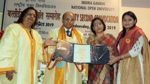 Achievers being feted at the convocation(Deepak Gupta/ HT) Achievers being feted at the convocation(Deepak Gupta/ HT)