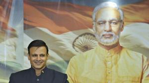 Actor Vivek Oberoi is playing Prime Minister Narendra Modi in an upcoming biopic on him.(Anshuman Poyrekar/HT Photo) Actor Vivek Oberoi is playing Prime Minister Narendra Modi in an upcoming biopic on him.(Anshuman Poyrekar/HT Photo)
