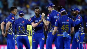 Hardik Pandya was the star for Mumbai Indians as CSK were handed their first defeat of the season(PTI) Hardik Pandya was the star for Mumbai Indians as CSK were handed their first defeat of the season(PTI)