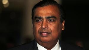 Mukesh Ambani, chairman and managing director of Reliance industries, arrives to address the company's annual general meeting in Mumbai, India July 5, 2018.(REUTERS FILE PHOTO) Mukesh Ambani, chairman and managing director of Reliance industries, arrives to address the company's annual general meeting in Mumbai, India July 5, 2018.(REUTERS FILE PHOTO)