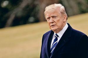 India is one of the world’s “highest taxing nations”, US President Donald Trump has alleged as he again criticised the country for imposing 100 % tariffs on American products, including the iconic Harley-Davidson motorcycles.(AFP) India is one of the world’s “highest taxing nations”, US President Donald Trump has alleged as he again criticised the country for imposing 100 % tariffs on American products, including the iconic Harley-Davidson motorcycles.(AFP)