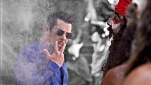 Salman Khan as Inspector Chulbul Pandey in Dabangg 3. Salman Khan as Inspector Chulbul Pandey in Dabangg 3.