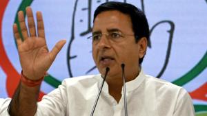 Congress spokesperson Randeep Singh Surjewala(Sushil Kumar/HT FILE PHOTO) Congress spokesperson Randeep Singh Surjewala(Sushil Kumar/HT FILE PHOTO)