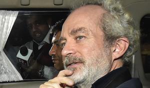 Michel Christian, the alleged middleman arrested in AgustaWestland case, has denied telling names of any person to the Enforcement Directorate during his questioning by the agency.(AP) Michel Christian, the alleged middleman arrested in AgustaWestland case, has denied telling names of any person to the Enforcement Directorate during his questioning by the agency.(AP)