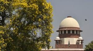 The Supreme Court on Friday refused to hear pleas challenging the constitutional validity of Aadhaar ordinance, brought by the Centre, and told the petitioners to approach a high court on the matter.(Biplov Bhuyan/HT PHOTO) The Supreme Court on Friday refused to hear pleas challenging the constitutional validity of Aadhaar ordinance, brought by the Centre, and told the petitioners to approach a high court on the matter.(Biplov Bhuyan/HT PHOTO)